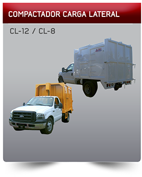Compactador de carga lateral, Camion recolector de basura cancun