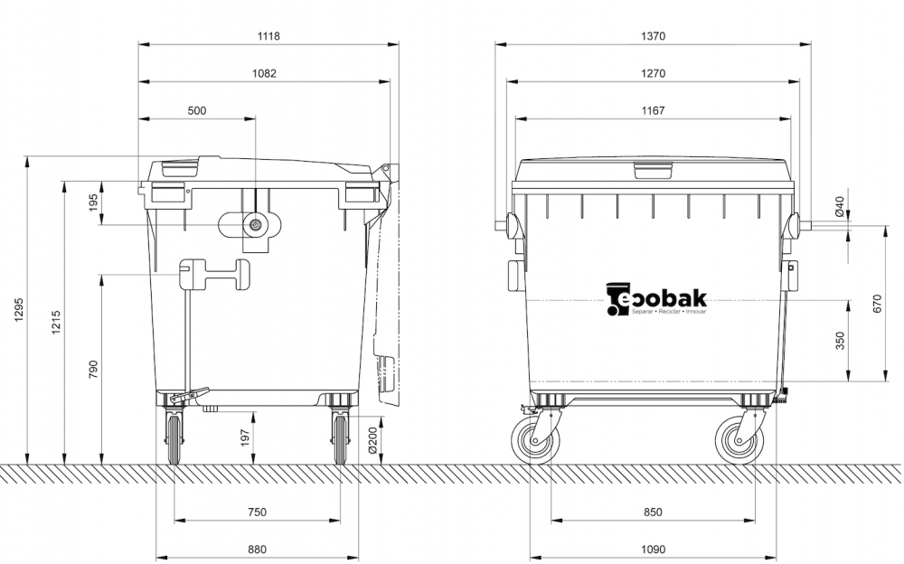 especificaciones ecobak