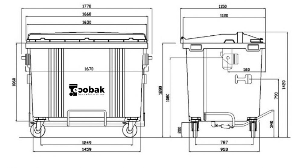 especificaciones ecobak